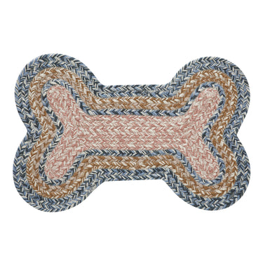 Kaila Indoor/Outdoor Medium Bone Braided Rug 11.5